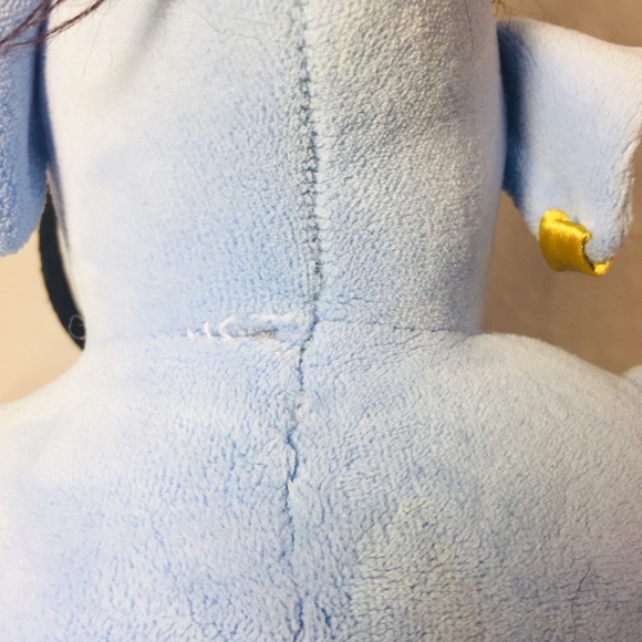 Disney Store Aladdin Genie 15” Plush Stuffed Toy Satin Pants Beard - Picture 5 of 6